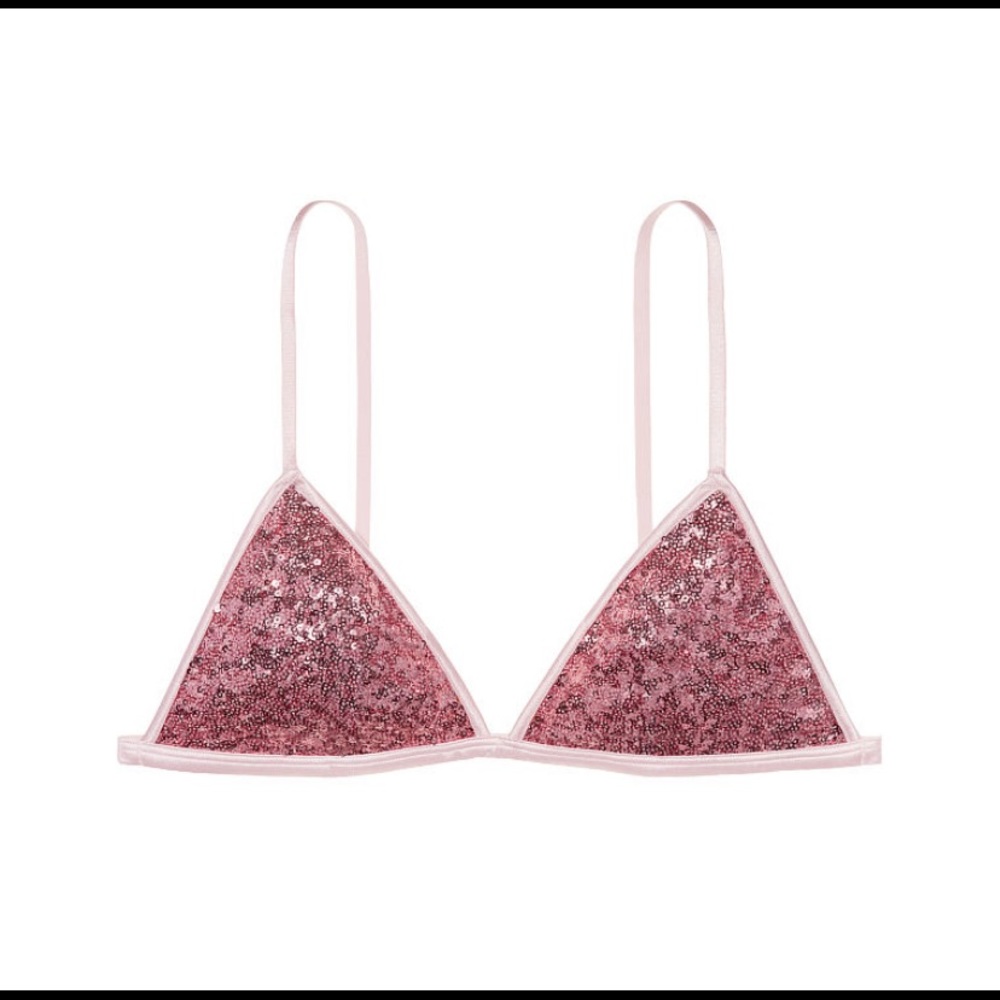 Victoria’s Secret Sequin Pink Bralette